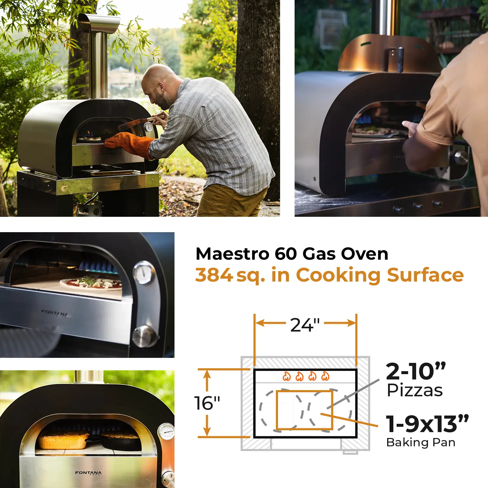 Maestro 60 Gas Oven - Image 4