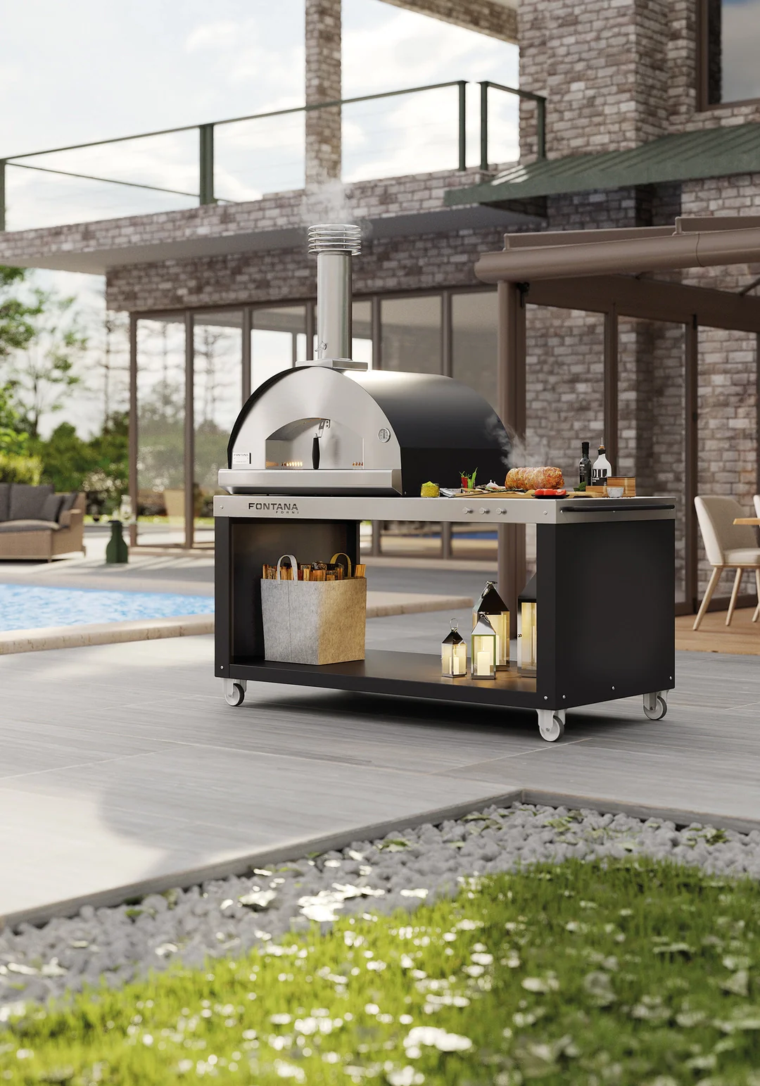 Mangiafuoco Wood Countertop Pizza Oven - Image 10