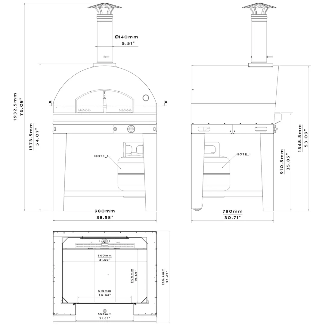 Mangiafuoco Gas Oven - Image 17