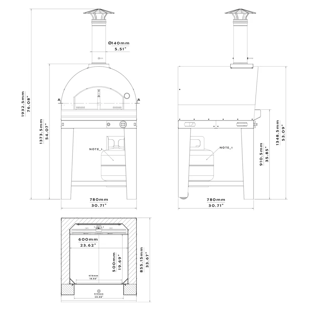Margherita Gas Oven - Image 16